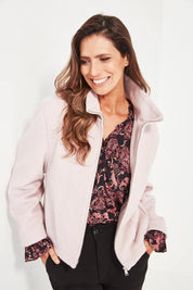Shop Verge Fortify Jacket - Rose Quartz - Verge