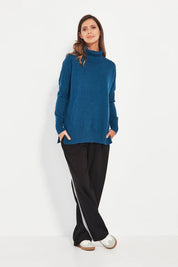 Shop Verge Gaby Sweater - Kingfisher - Verge