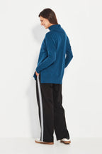 Shop Verge Gaby Sweater - Kingfisher - Verge