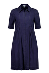 Verge Rosie Dress - Denim Marle