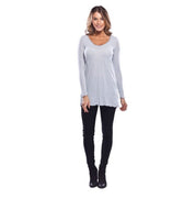 Shop Vigorella Wool Blend Long Length Top - Vigorella