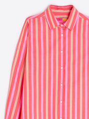 Shop Vilagallo Isa Stripe Shirt - Vilagallo