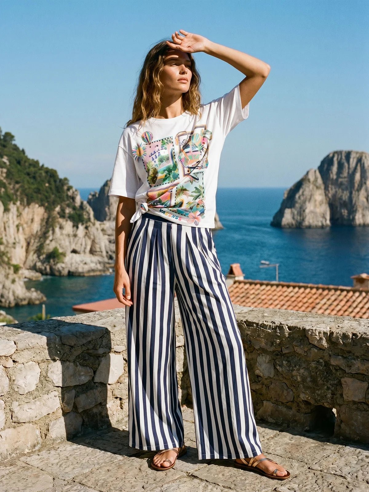 White Trousers - Vilagallo