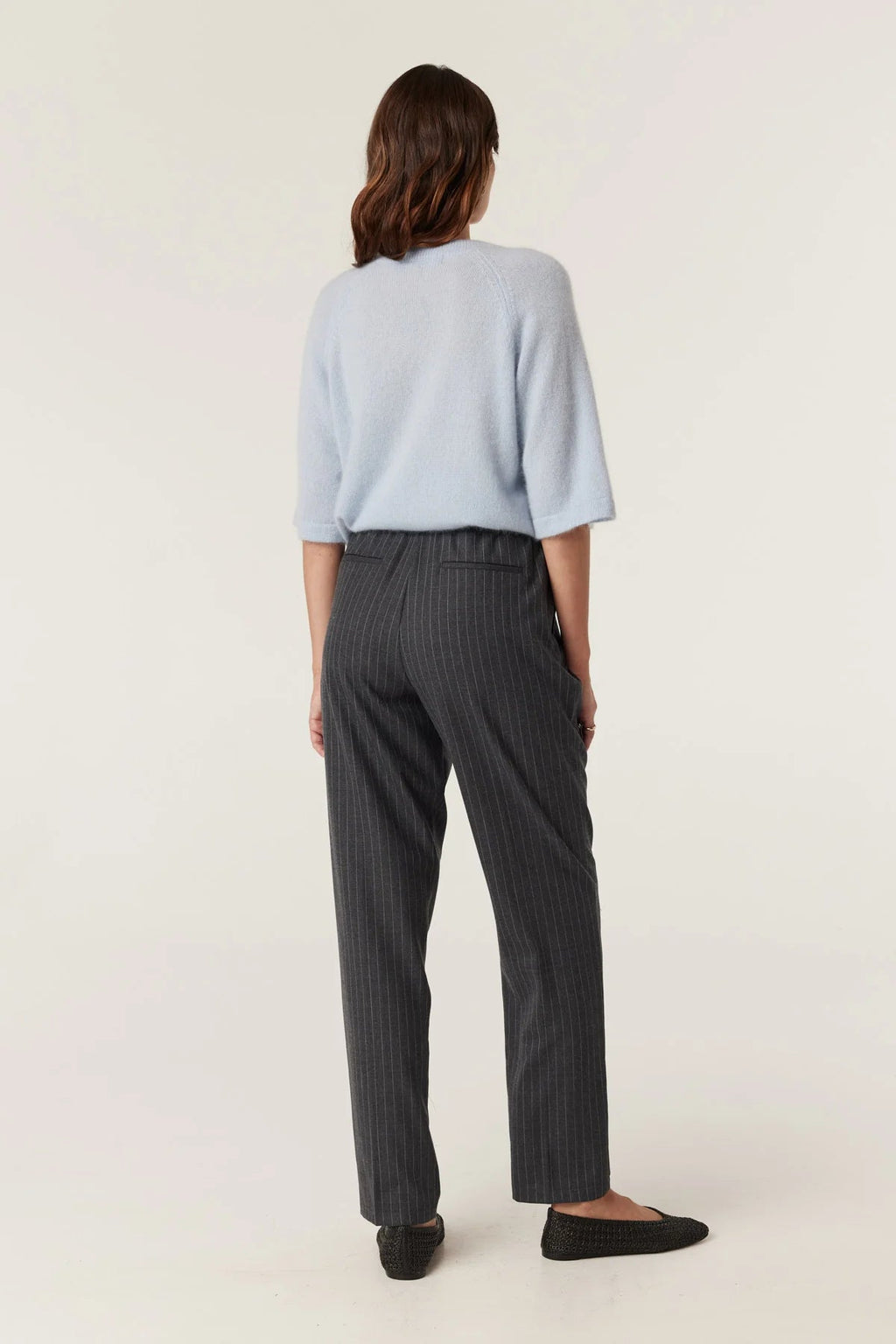 Shop Vincent Wool Pinstripe Pant - Cable Melbourne