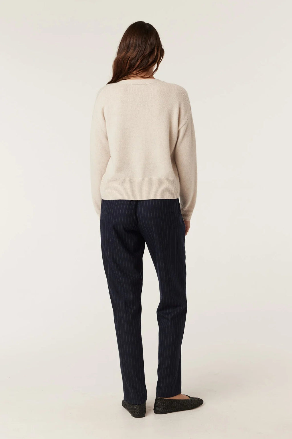 Shop Vincent Wool Pinstripe Pant - Cable Melbourne