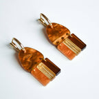 Hagen & Co Sunset Acrylic Earrings
