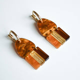 Hagen & Co Sunset Acrylic Earrings
