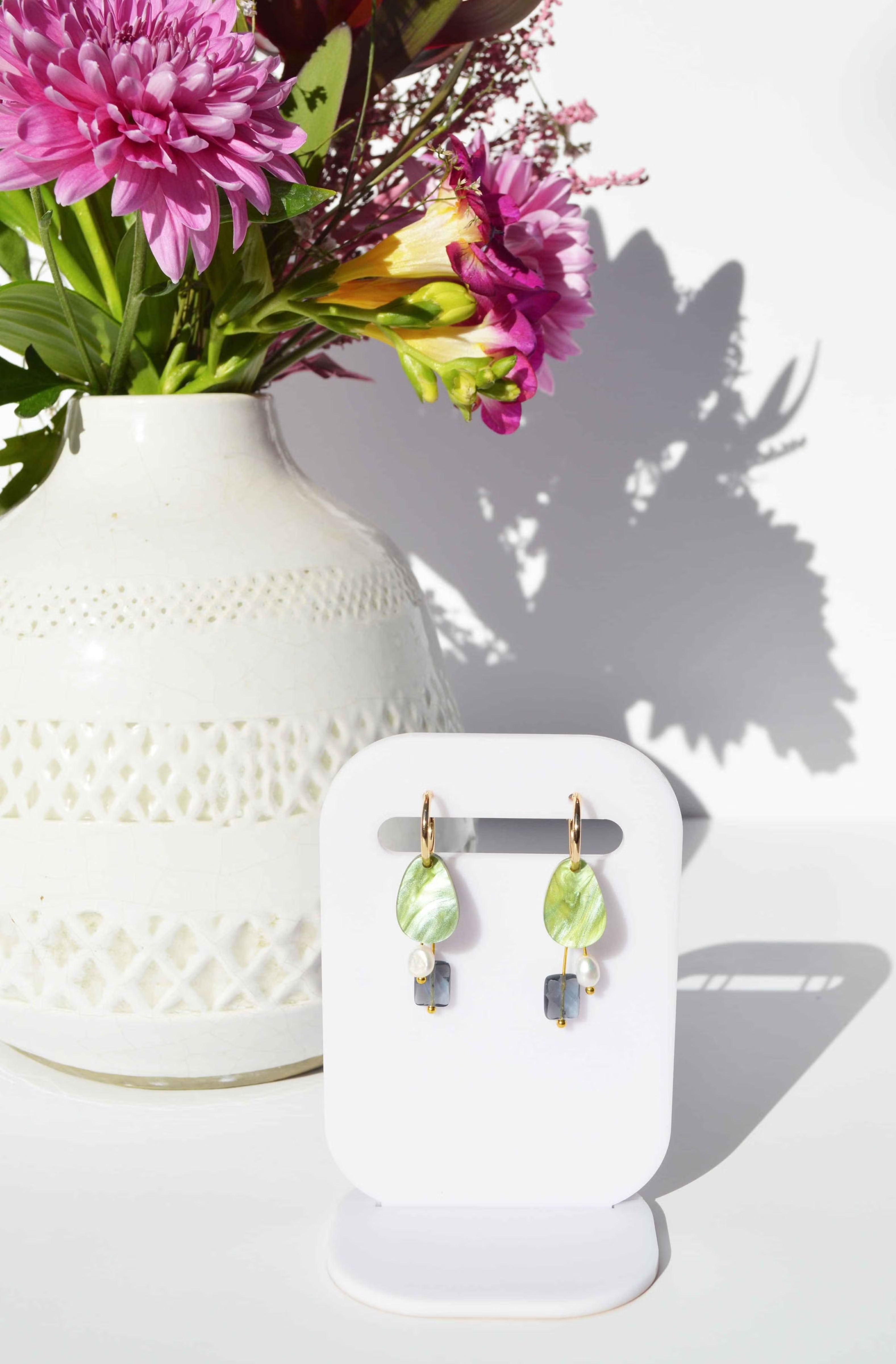 Hagen & Co Chloe Acrylic Earrings