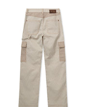 Shop Weneta Cargo Pant | Ecru - Mos Mosh