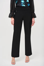 Shop Wide Leg Pull On Pant Style 233277 | Black - Joseph Ribkoff