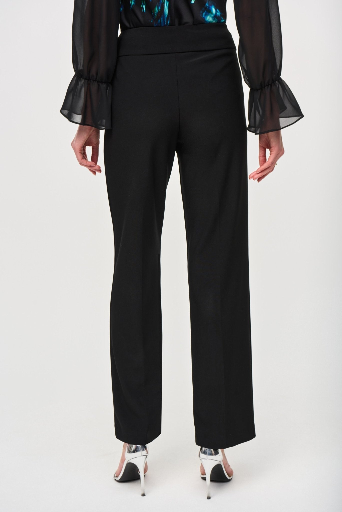 Shop Wide Leg Pull On Pant Style 233277 | Black - Joseph Ribkoff