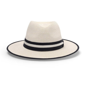 Shop Windsor Flexibraid Fedora by Deborah Hutton | Ivory White - Canopy Bay