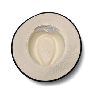 Shop Windsor Flexibraid Fedora by Deborah Hutton | Ivory White - Canopy Bay