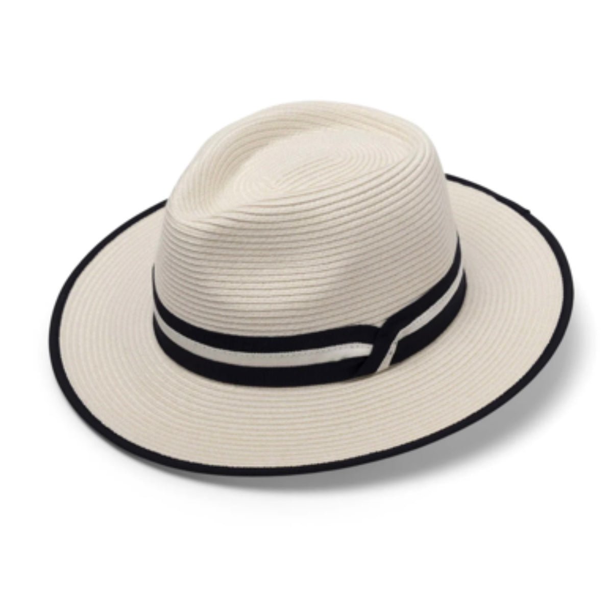 Shop Windsor Flexibraid Fedora by Deborah Hutton | Ivory White - Canopy Bay