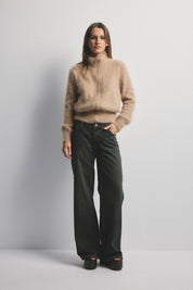 Shop World of Nomads Felix Zip Cardigan Bomber - World of Nomads