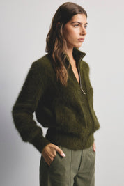 Shop World of Nomads Felix Zip Cardigan Bomber - World of Nomads