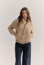 Shop World of Nomads Felix Zip Cardigan Bomber - World of Nomads