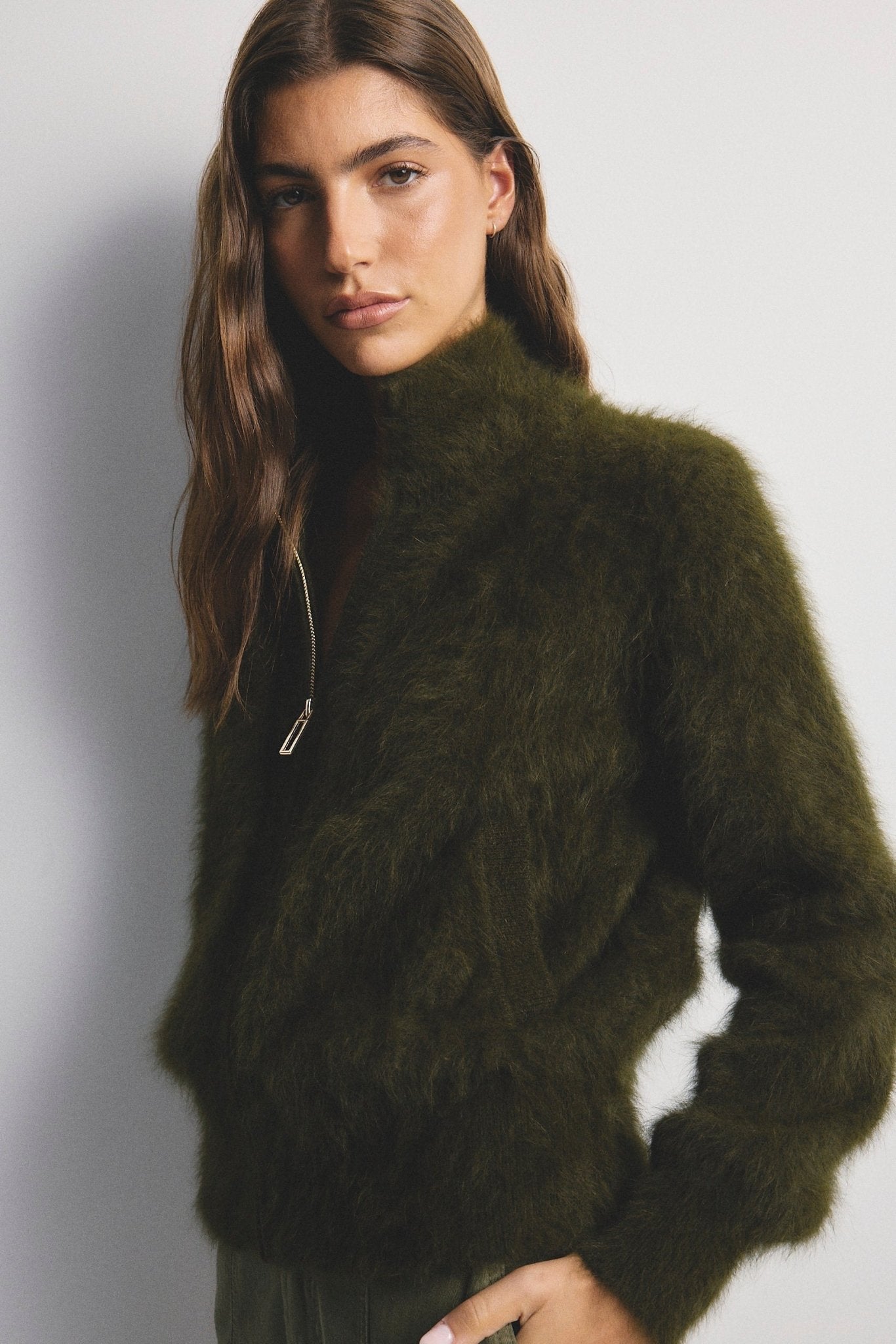 Shop World of Nomads Felix Zip Cardigan Bomber - World of Nomads
