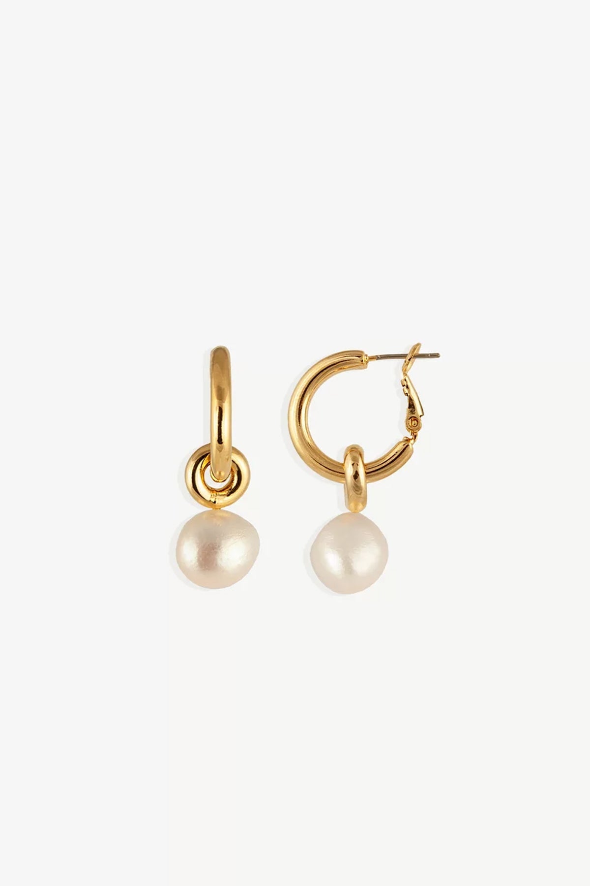 Shop Zahar Sophia Gold/Pearl Earrings - Zahar