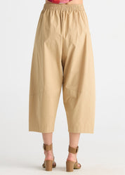 Shop Zaket & Plover Barrel Leg Cotton Pant - Zaket & Plover