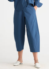 Zaket & Plover Barrel Leg Cotton Pant