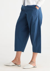 Shop Zaket & Plover Barrel Leg Cotton Pant - Zaket & Plover
