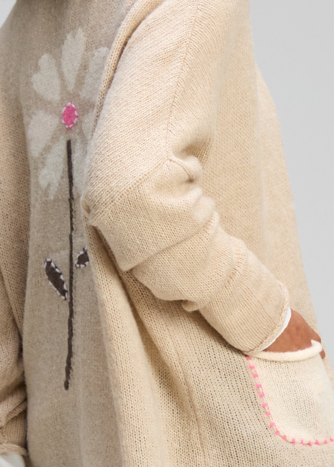 Shop Zaket & Plover Bloom Back Cardi - Zaket & Plover