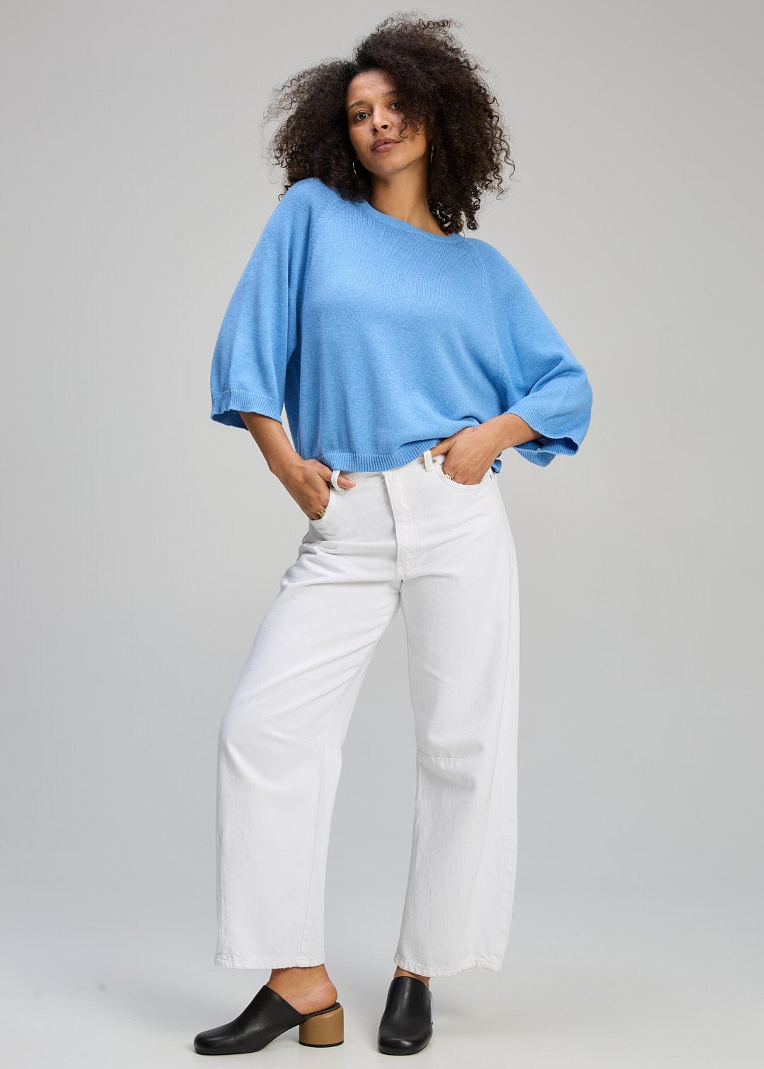 Shop Zaket & Plover Boxy Crew Essential - Zaket & Plover