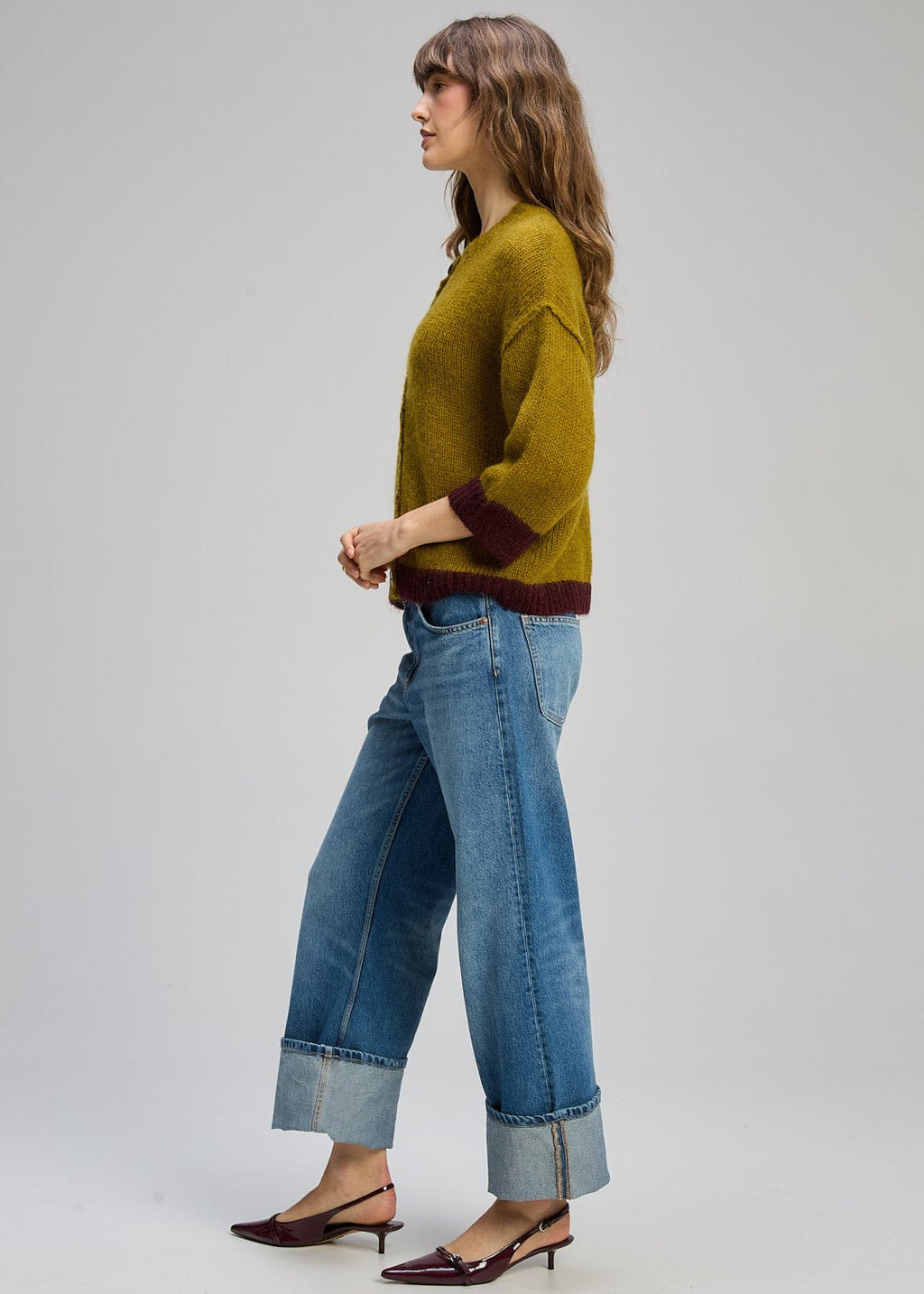 Shop Zaket & Plover Kid Mohair Cardi - Zaket & Plover