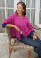 Shop Zaket & Plover Kid Mohair Cardi - Zaket & Plover