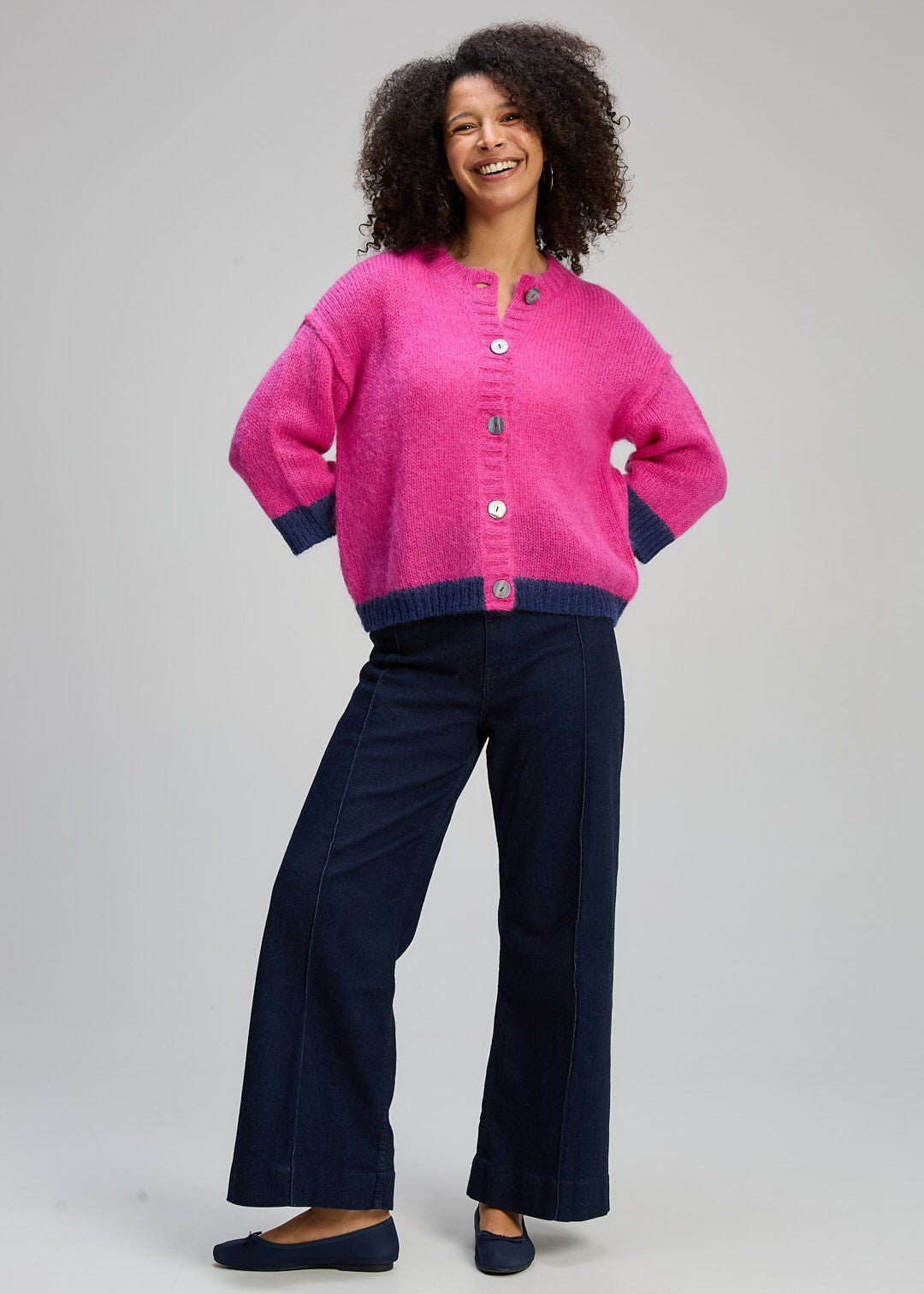 Shop Zaket & Plover Kid Mohair Cardi - Zaket & Plover