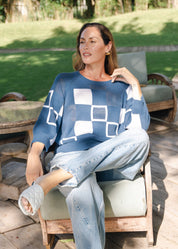 Shop Zaket & Plover Patch Pointelle Top - Zaket & Plover