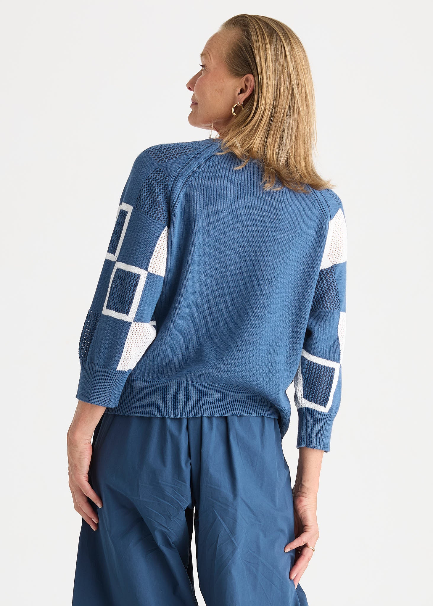 Shop Zaket & Plover Patch Pointelle Top - Zaket & Plover