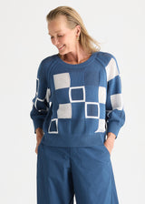 Zaket & Plover Patch Pointelle Top