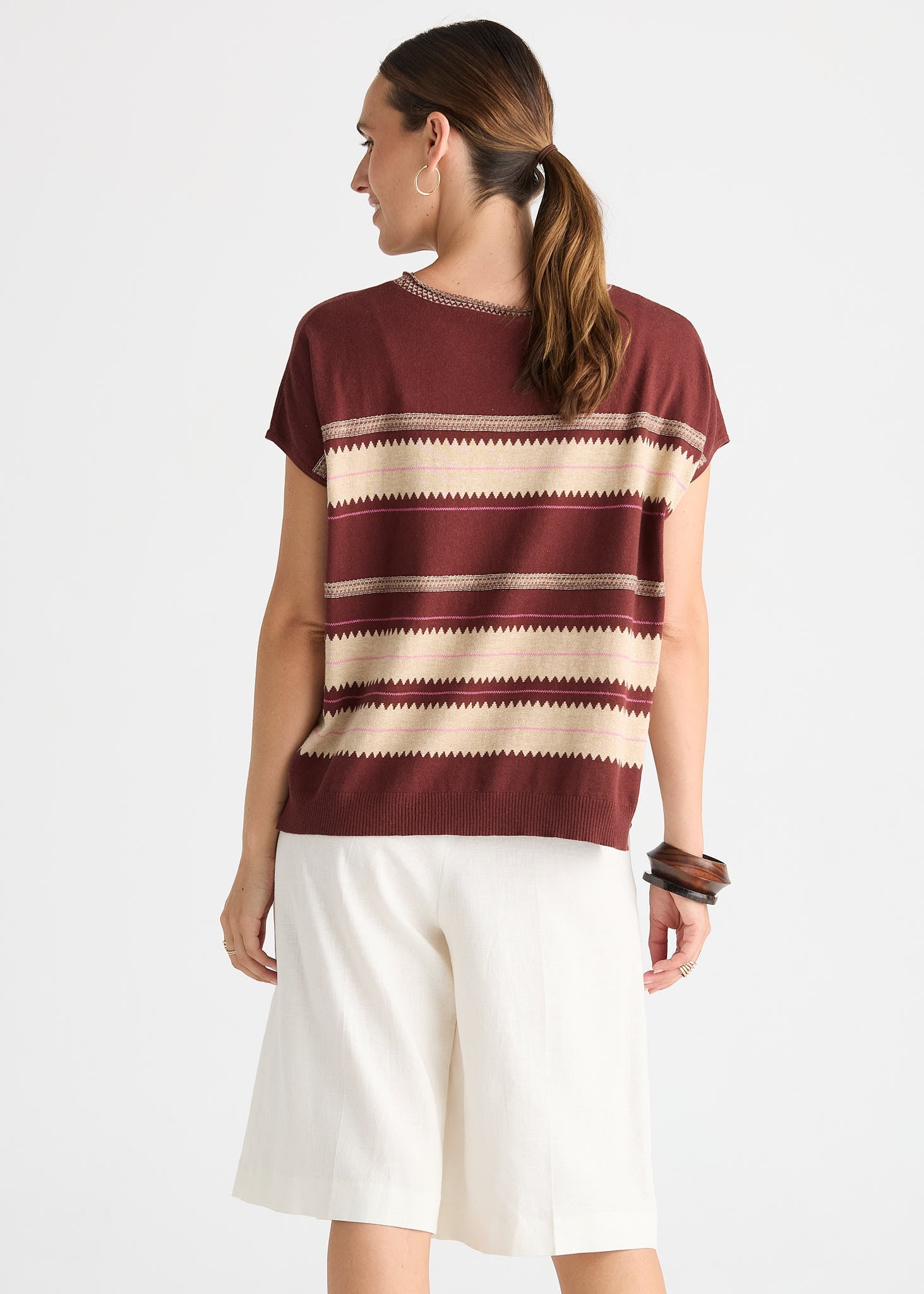 Shop Zaket & Plover Zig Detail Top - Zaket & Plover