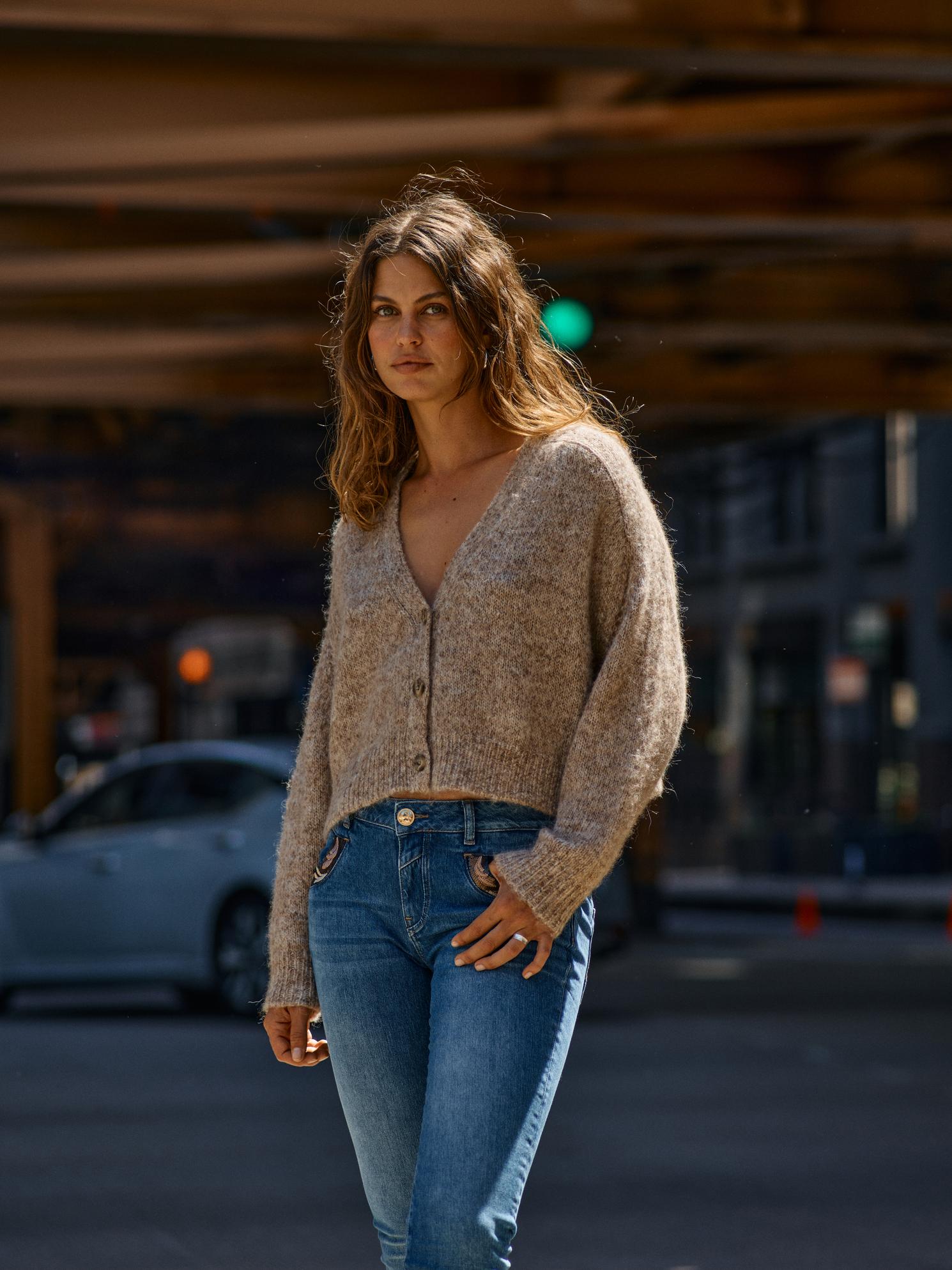 MOS MOSH Zela Warm Knit Cardigan Women's Stella Rose – STELLA