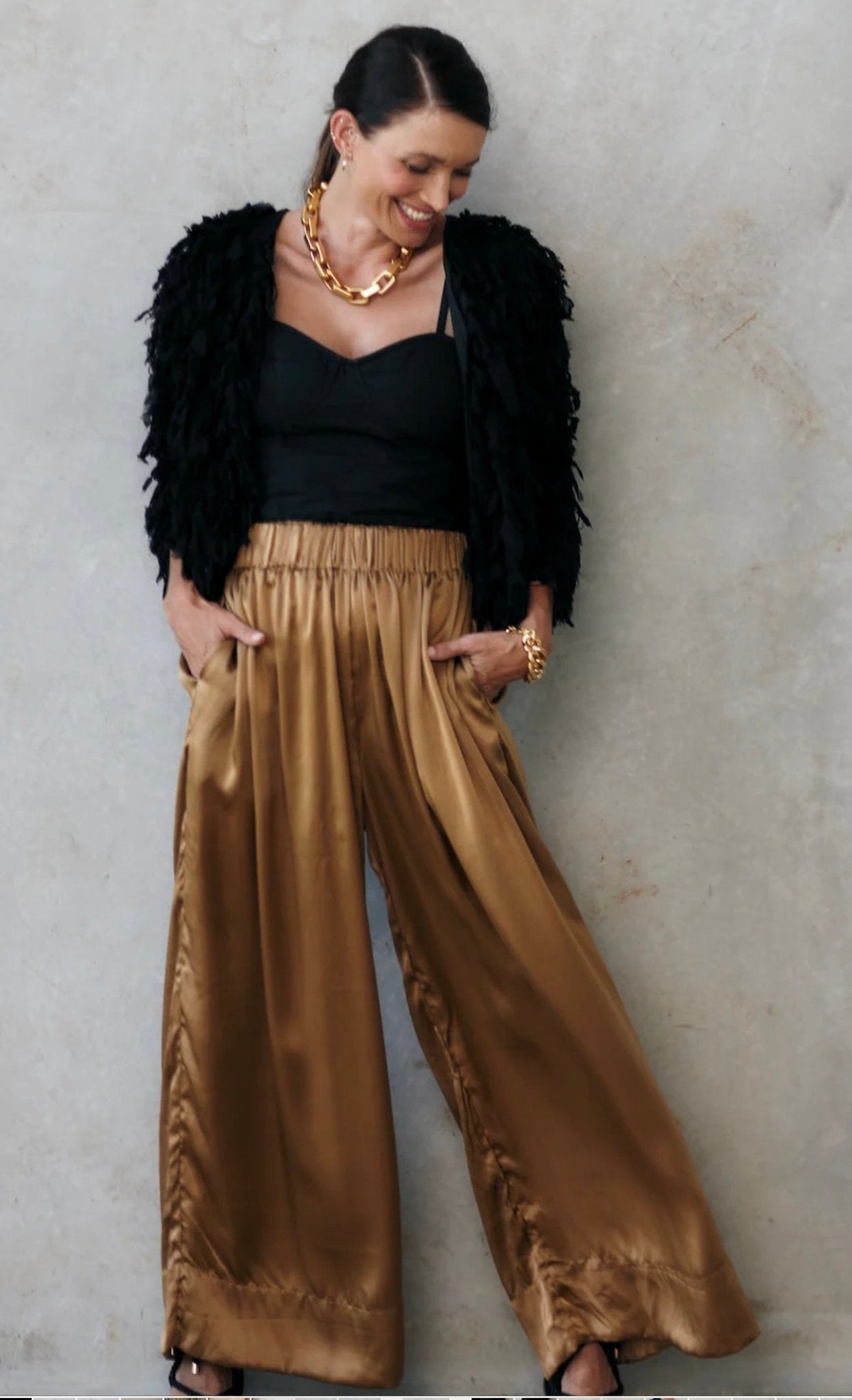 Shop Amelie Bolero Jacket | Black - Natasha The Label