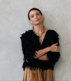 Shop Amelie Bolero Jacket | Black - Natasha The Label