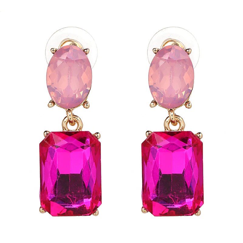 Shop Anelise Pink Earrings - Plum Petal