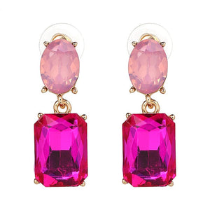 Shop Anelise Pink Earrings - Plum Petal