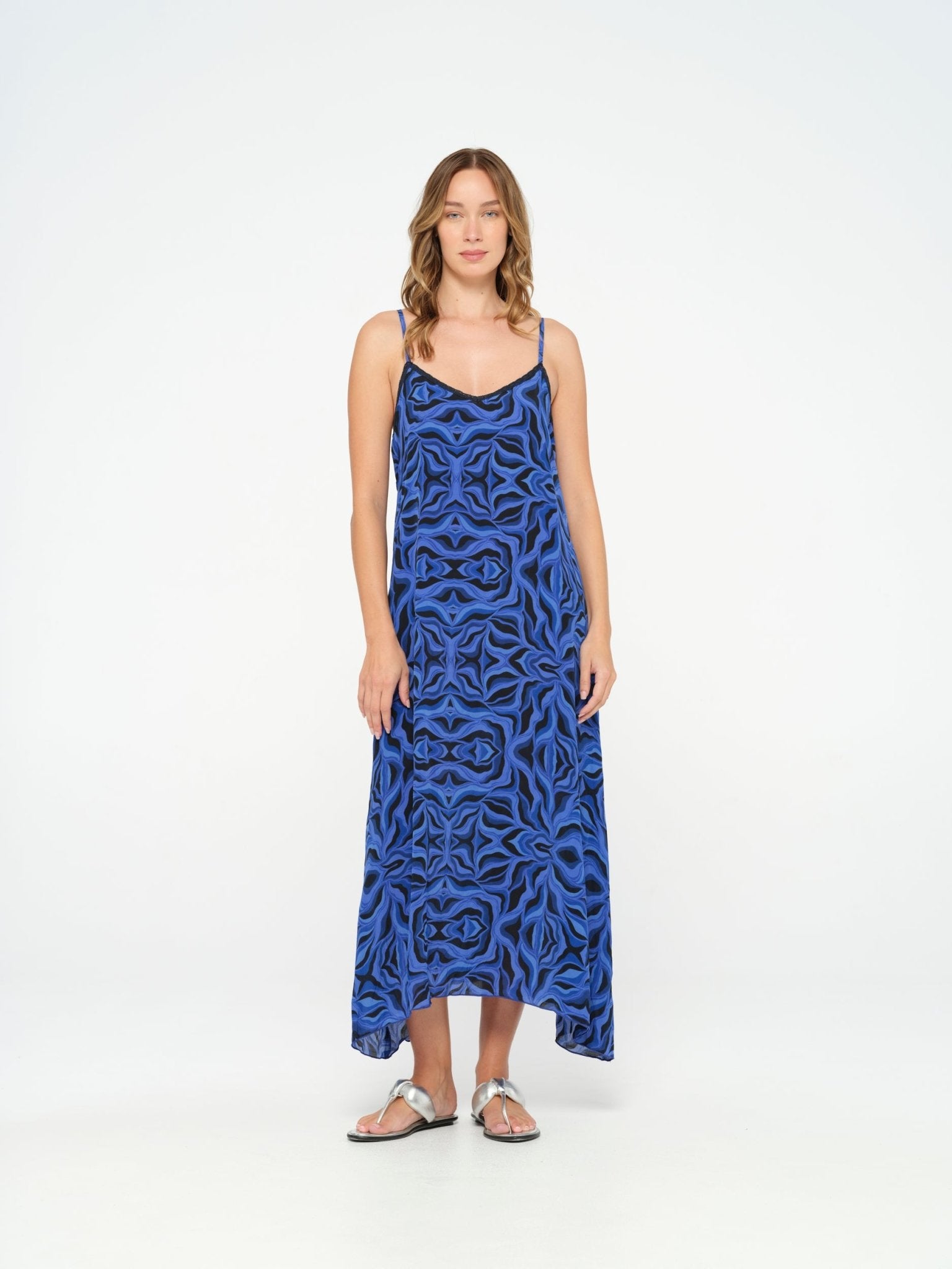 Shop Antoinette Slip Dress-Cocos-Viscose | Royal - Oneseason Australia