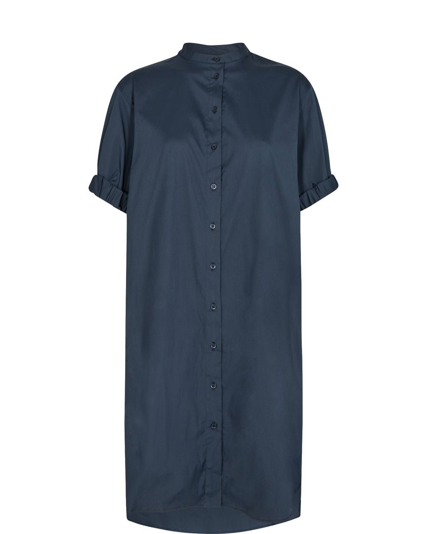 Shop Arleth Shirt Dress | Navy - Mos Mosh