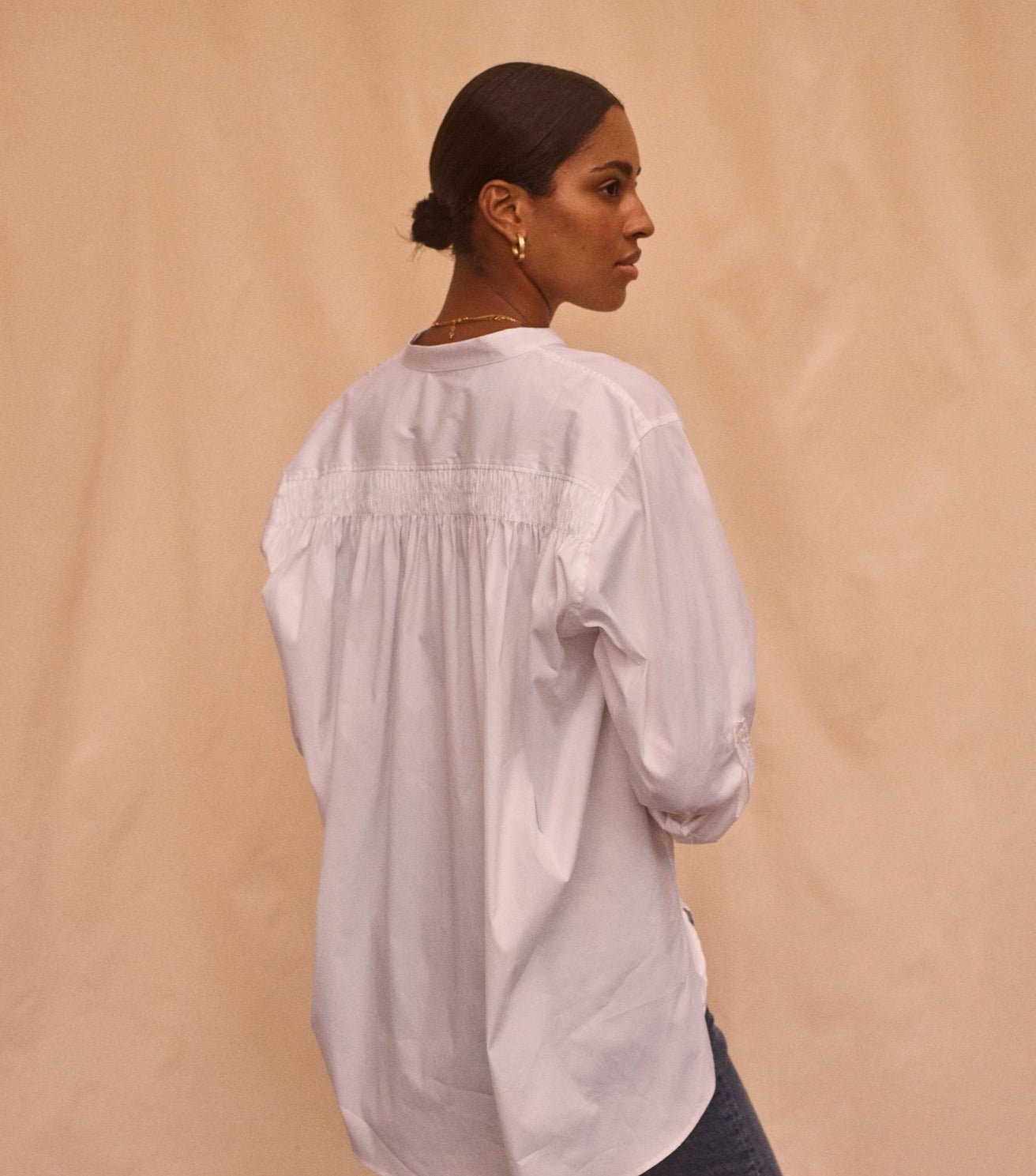 Shop Arleth Shirt | White - Mos Mosh