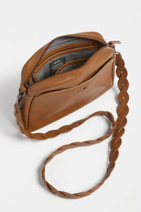Shop Arna Crossbody Leather Bag | Tan - Elk The Label