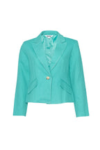 Shop Artisan Jacket | Turquoise - Loobies Story