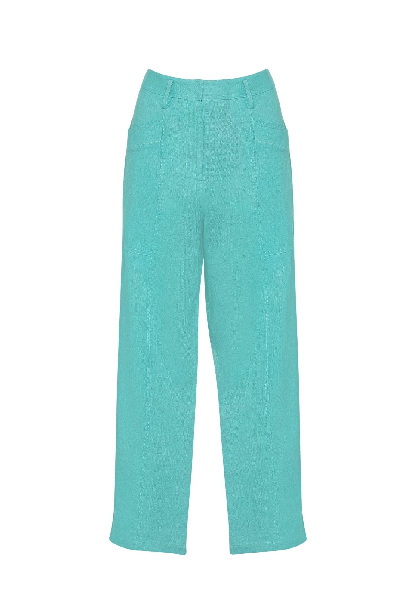 Shop Artisan Pant | Turquoise - Loobies Story