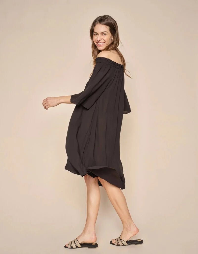 Shop Ashlea Dress | Black - Mos Mosh