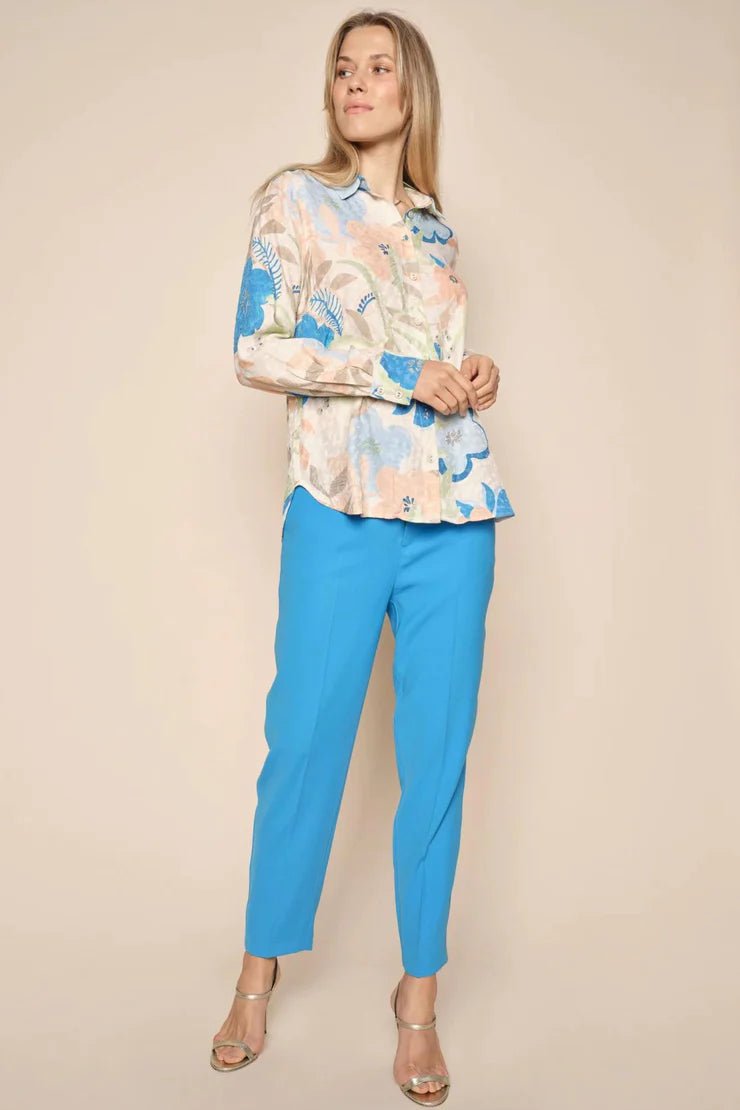 Shop Audrey Leia Pant | Blue Aster - Mos Mosh