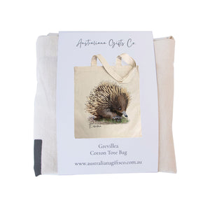 Shop Australiana Echidna Cotton Tote Bag - Taylor Hill Scarves