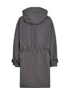 Shop Baia Raincoat | Asphalt - Mos Mosh